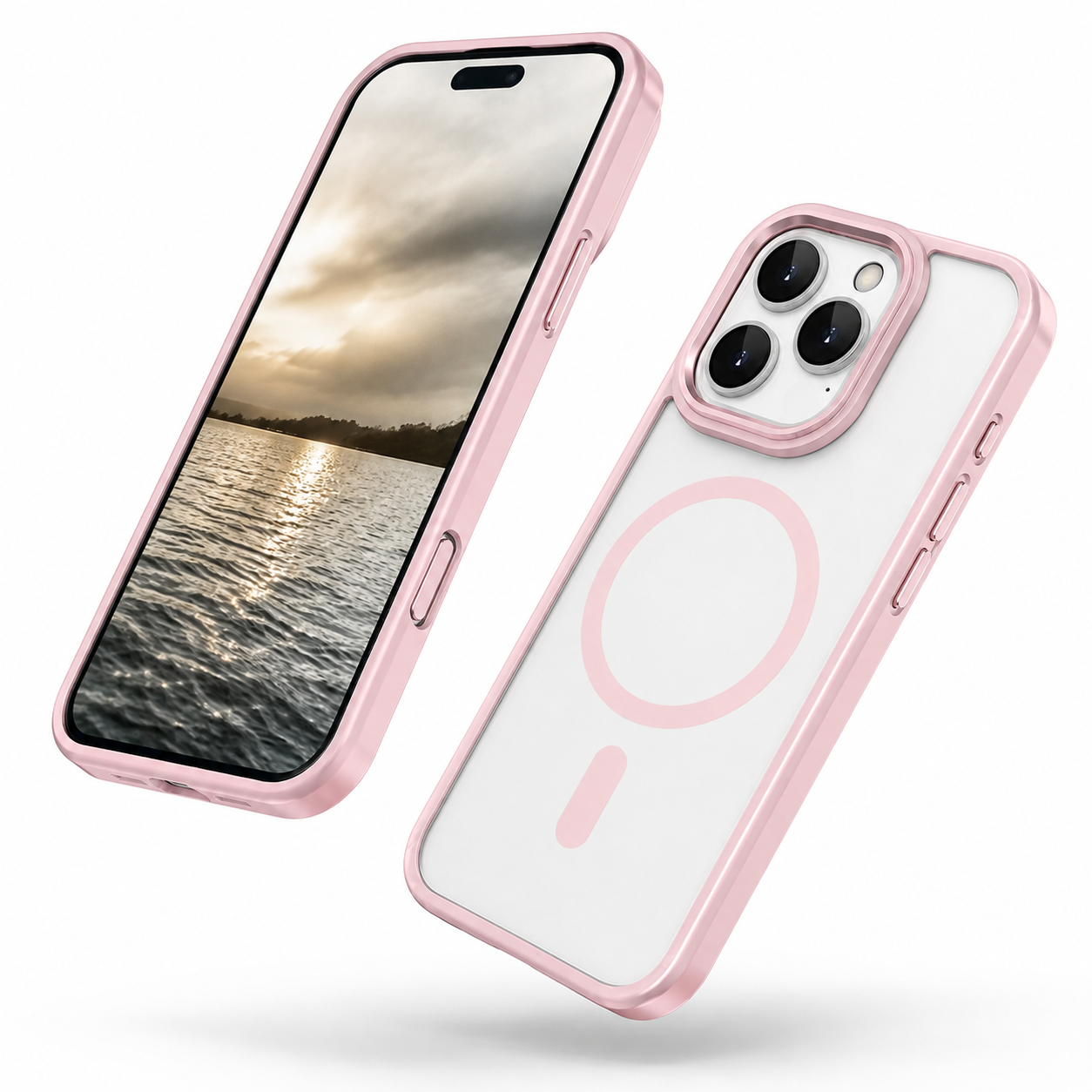 Matte Ultra Hybrid MagSafe Case for Apple iPhone 16 Pro Max - Rose Gold