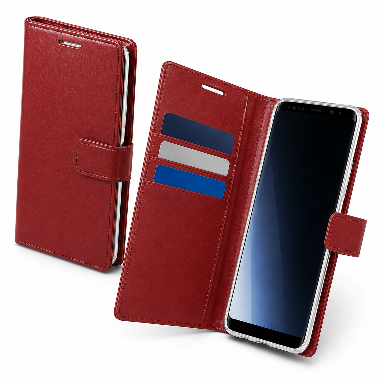 Wine iPhone wallet case Canada with premium diary-style protection