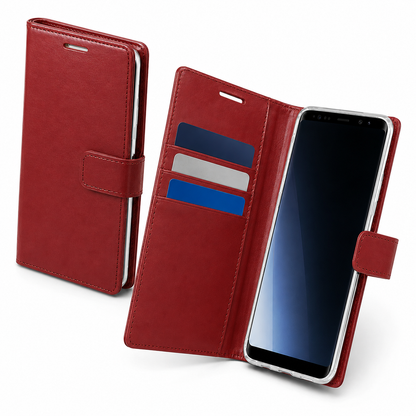 Wine iPhone wallet case Canada with premium diary-style protection