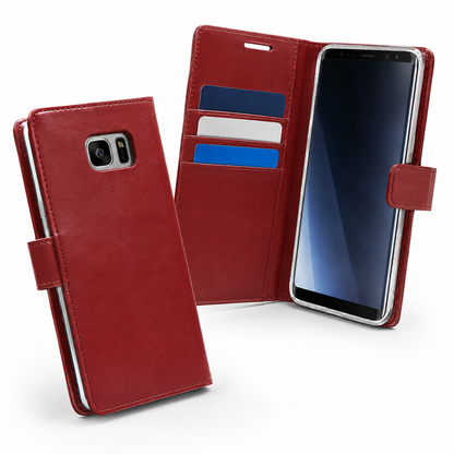 Smartphone accessories Canada – Wine BlueMoon Diary case
