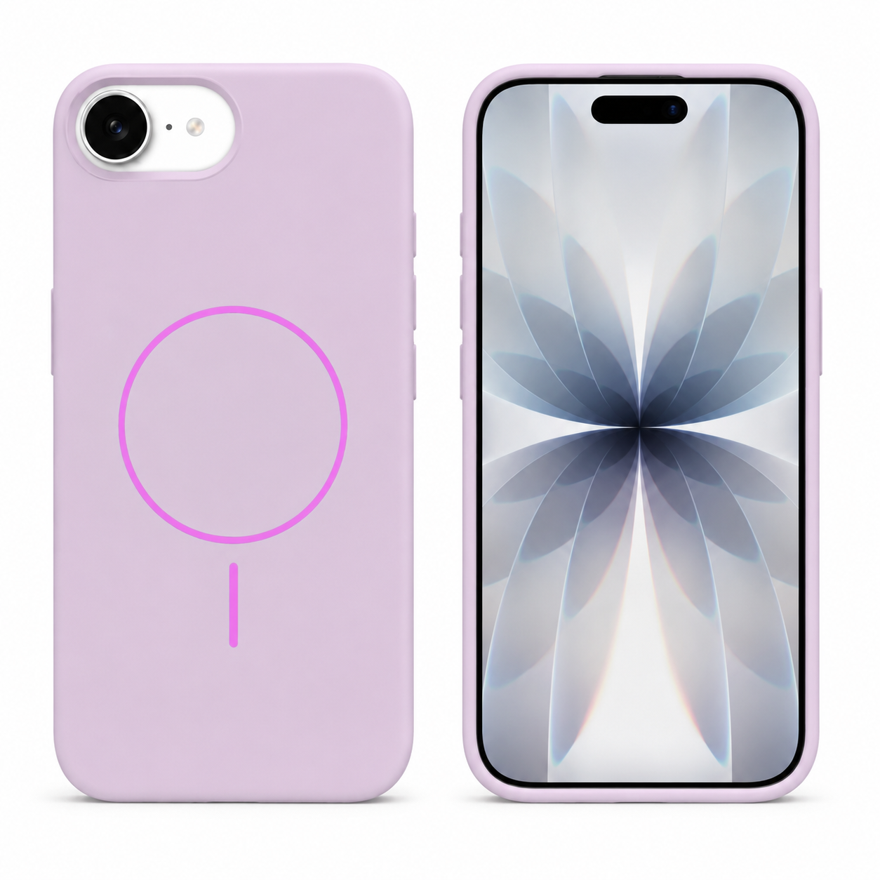 Purple MagSafe Vibrant Silicone Case for Apple iPhone 17e and 16e – iPhone case online Canada