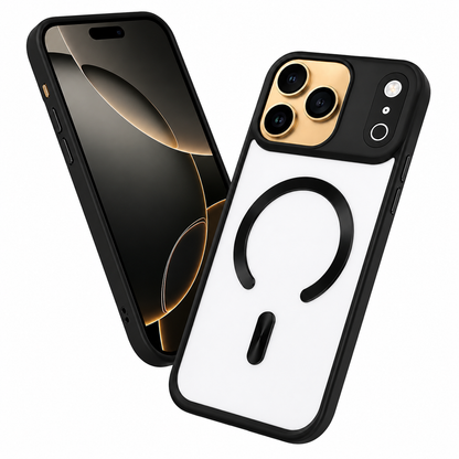 Black MagSafe iPhone 18 Pro Max Case Shockproof Mobile Cover
