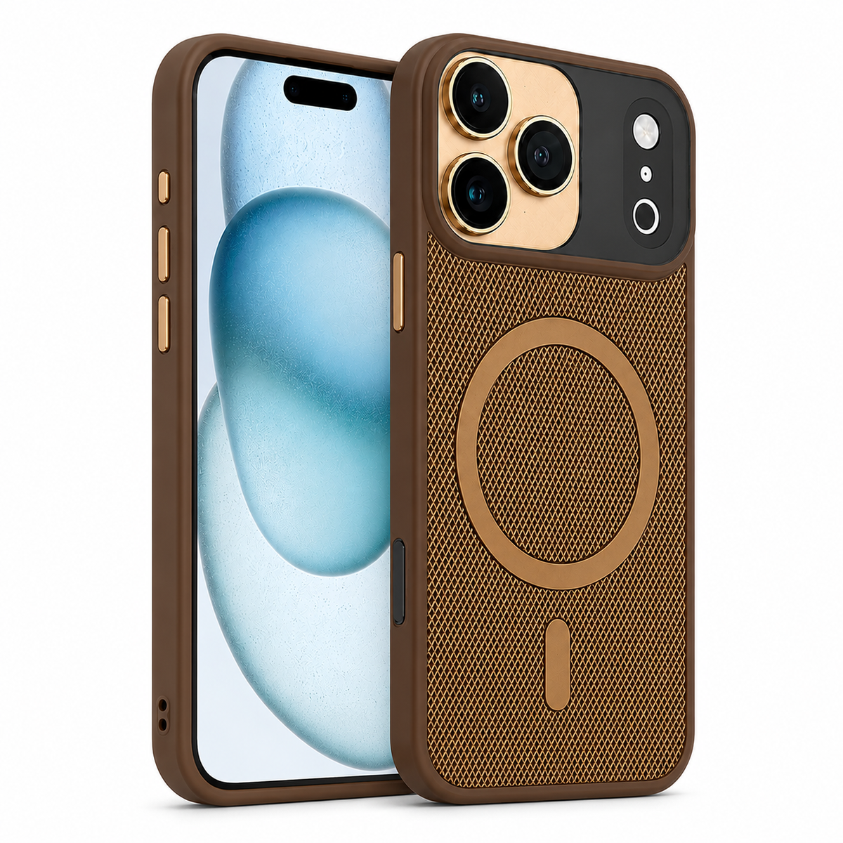 Premium Grip Weave iPhone 18 Pro Max cover, military-grade drop protection case, durable mobile cover