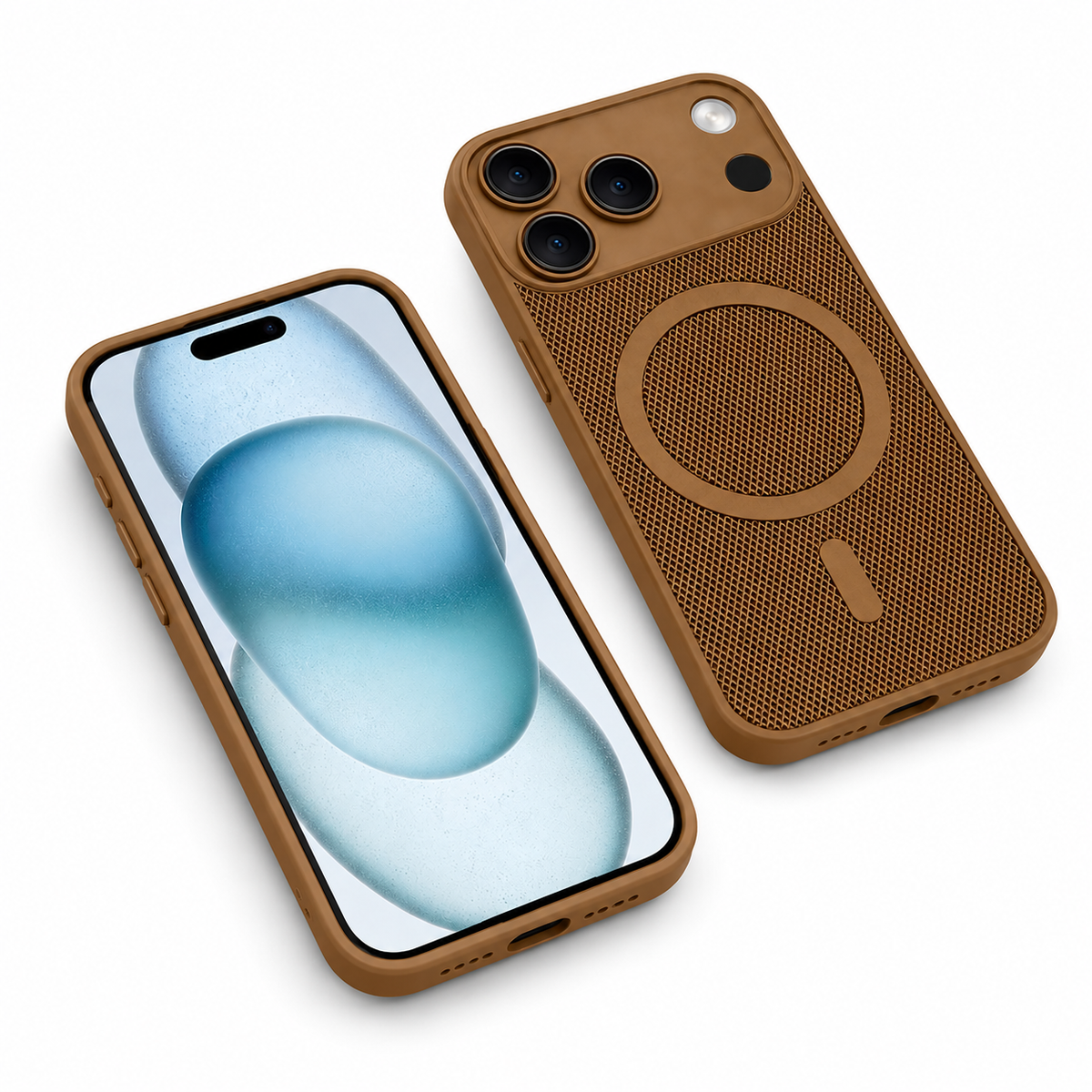Apple iPhone 18 Pro Max Desert Brown case, MagSafe compatible smartphone cover, rugged phone case