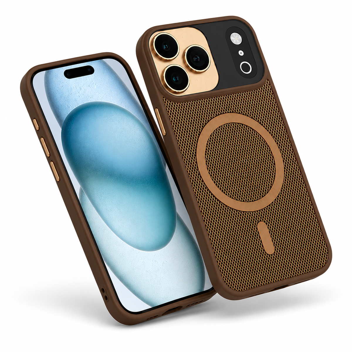 Luxury MagSafe iPhone 18 Pro Max case, designer protective phone cover, durable smartphone case