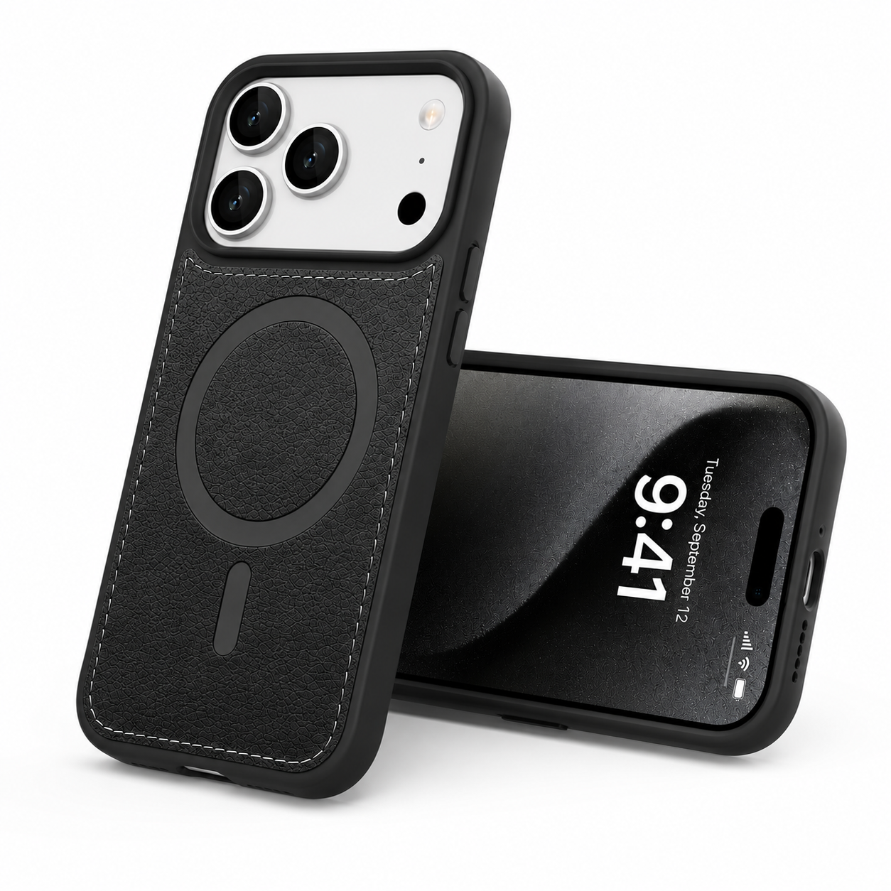 Apple iPhone 17 Pro MagSafe Case Black, Military Grade Protective Phone Cover