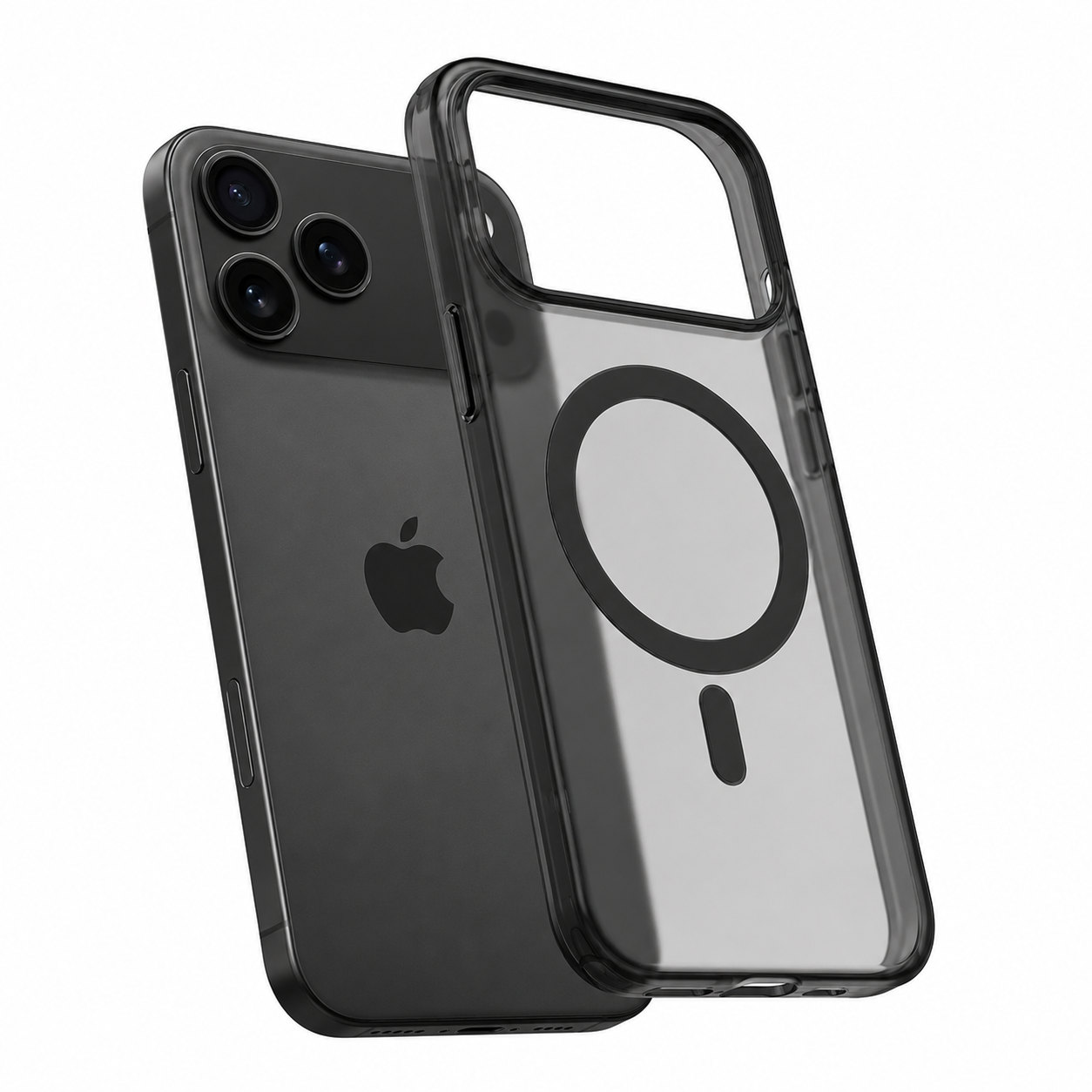Premium Polar Frost iPhone 17 Pro case, shockproof mobile cover, anti-scratch phone case