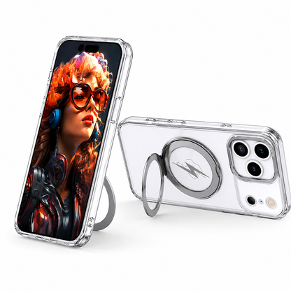 Premium Silver MagSafe Phone Cover | Military Grade Drop Protection Case