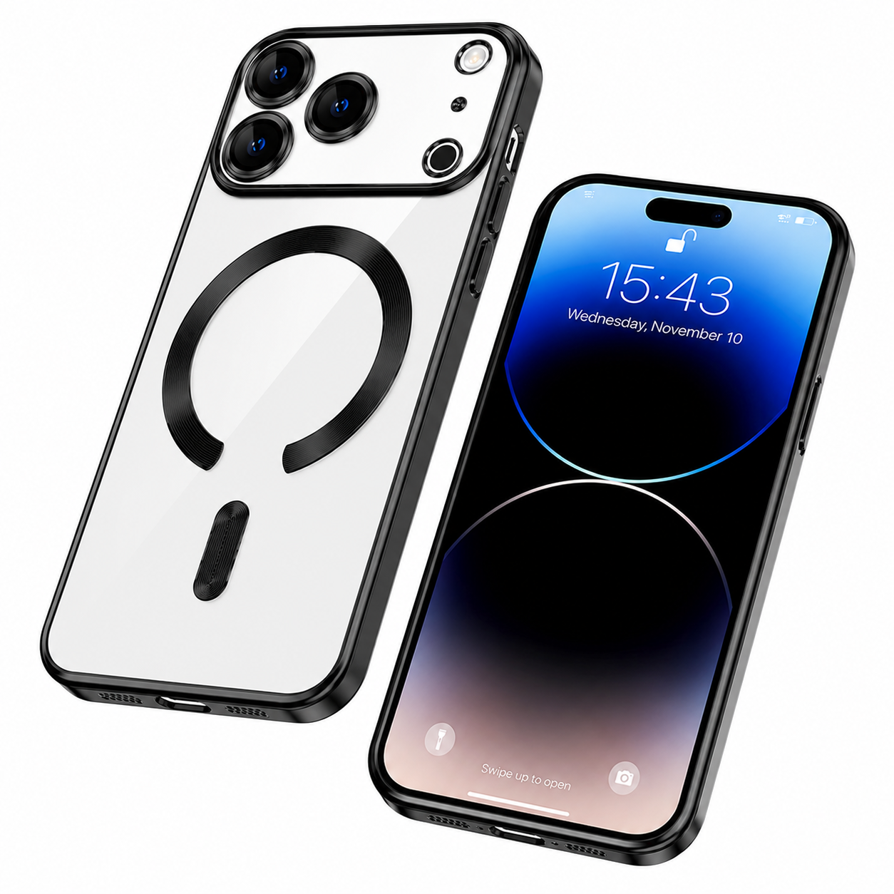 Apple iPhone 17 Pro Protective Case, Impact Resistant Phone Cover, Anti Scratch Mobile Case