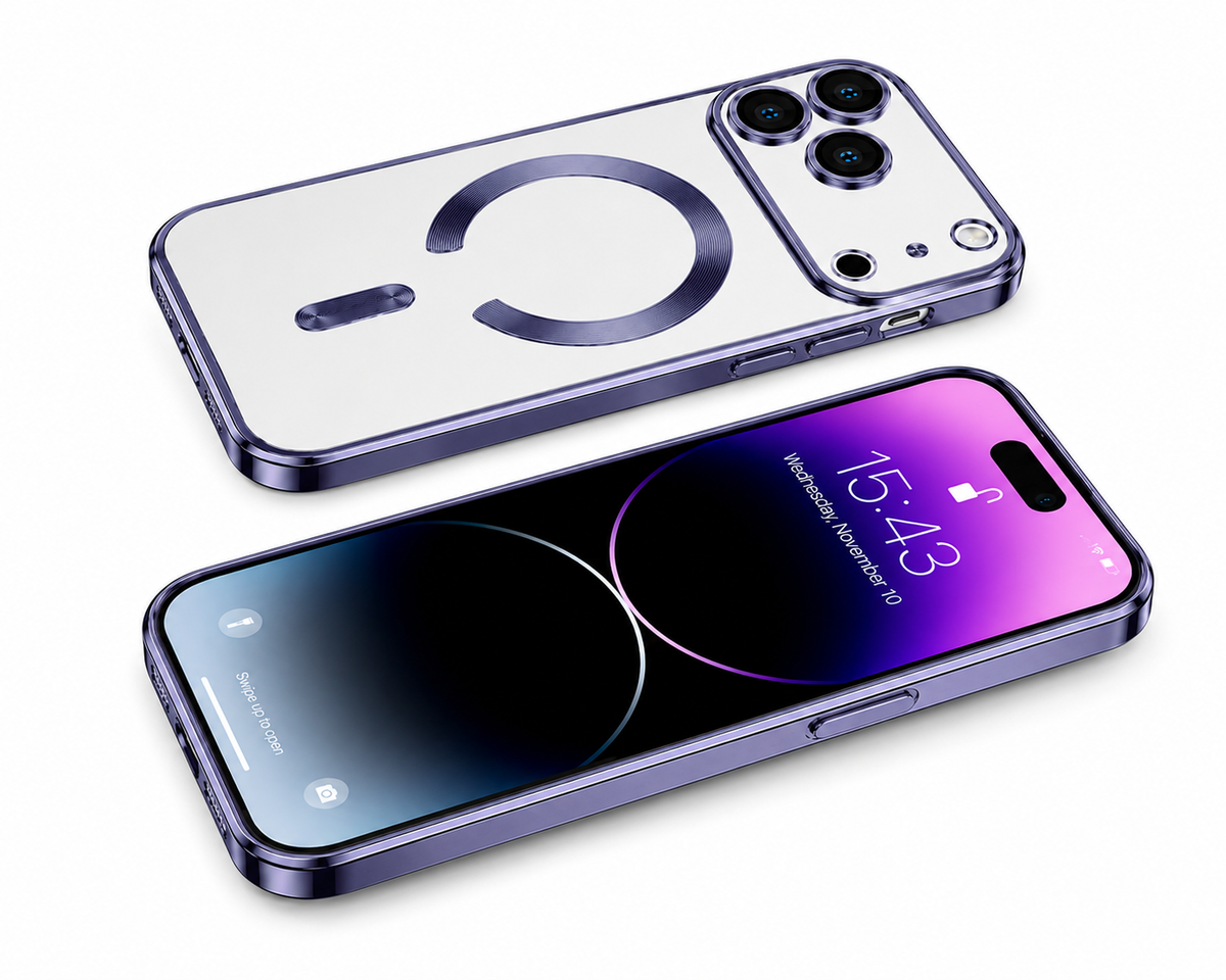 Midnight Blue iPhone 18 Pro Max Case, Durable Mobile Cover, Wireless Charging Compatible Case