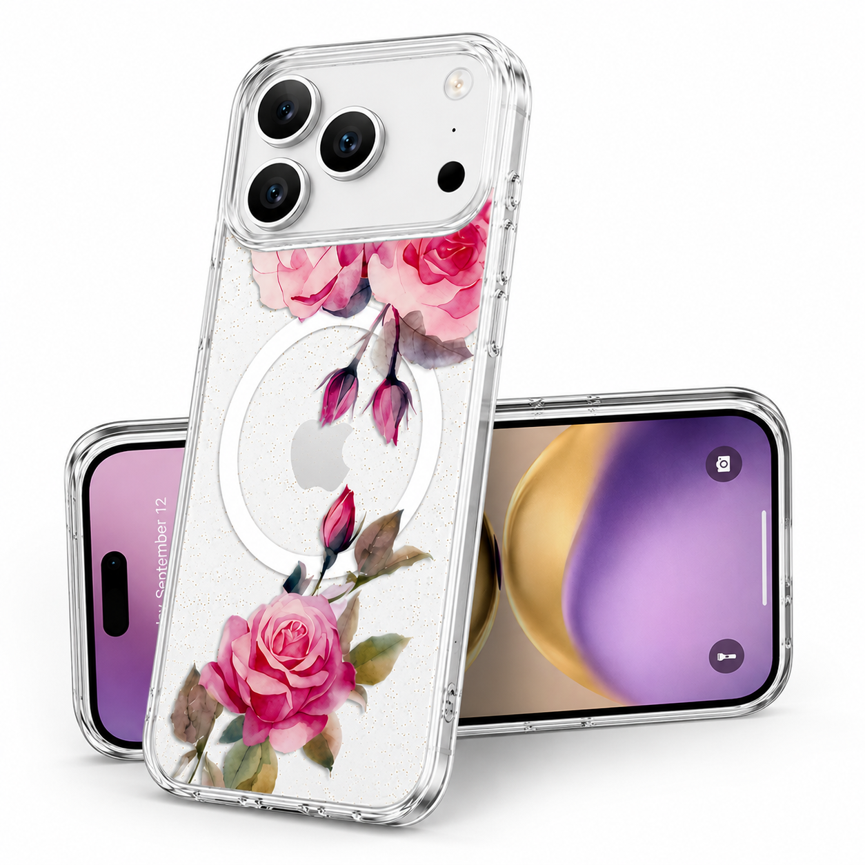 Designer Floral MagSafe Case for Apple iPhone 17 Pro Max Premium Protection