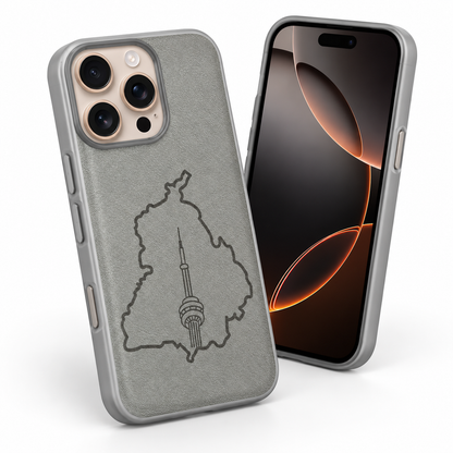 Grey Protective Phone Case for iPhone 12 Pro 6.1-inch