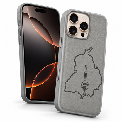 Durable iPhone 12 Pro Grey Case with Protective Cover