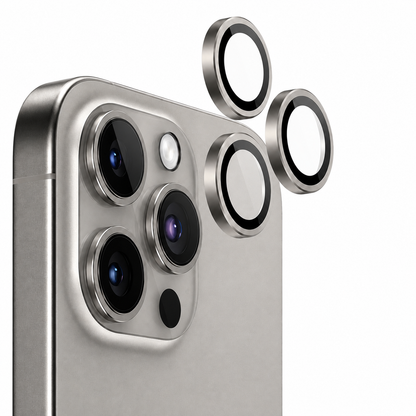 Camera Ring Protector for Apple iPhone 16 Pro Max - Grey