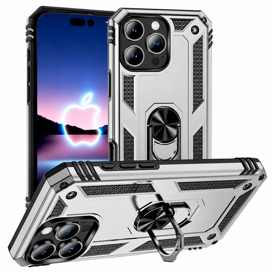 Anti-Drop Hybrid Case for Apple iPhone 14 Pro Max - Grey - main product view