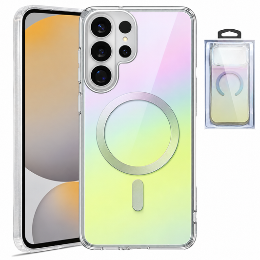 MagSafe Gradient Case for Samsung Galaxy S26 Ultra - Rainbow
