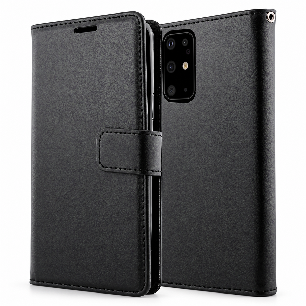Photo ID Wallet Case for Samsung Galaxy S20 Plus - Black