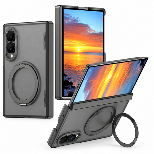 Ring Loop MagSafe Case for Samsung Galaxy Z Fold 8 - Grey