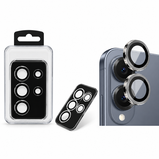 Camera Ring Protector for Samsung Galaxy S25 Edge - Black