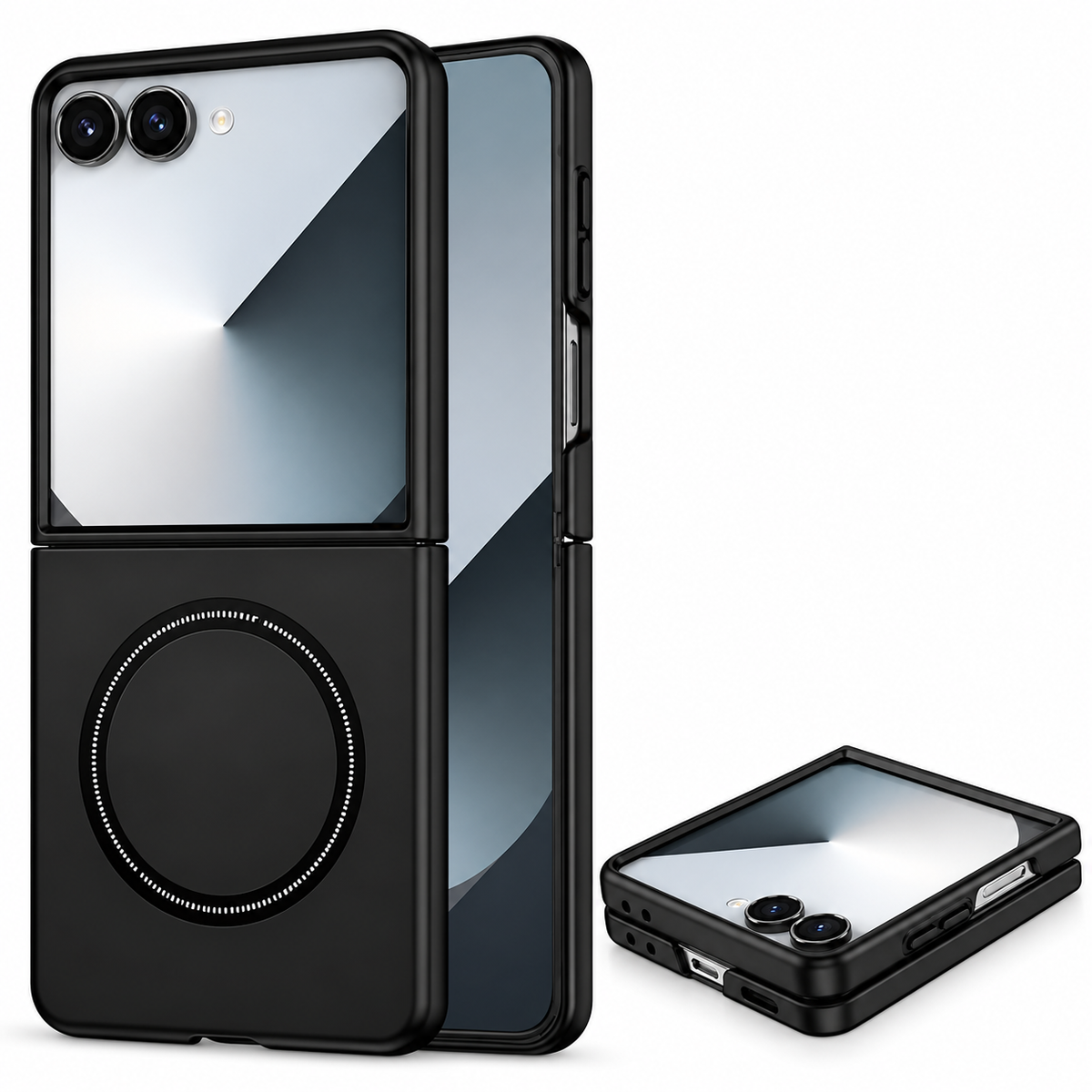 MagSafe Snap Matt Case Samsung Galaxy Z Flip 8 - Black