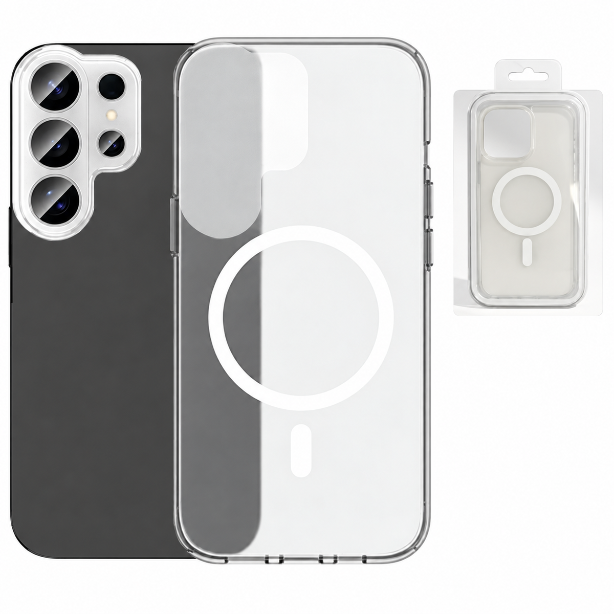 MagSafe Polar Frost Case for Samsung Galaxy S26 Ultra - White