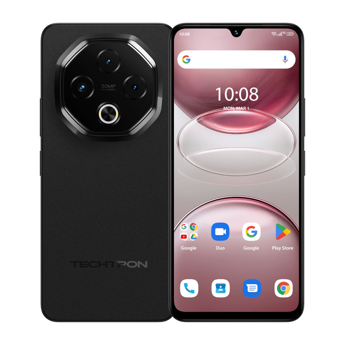 New Techtron G100 5G 256GB Smart Phone