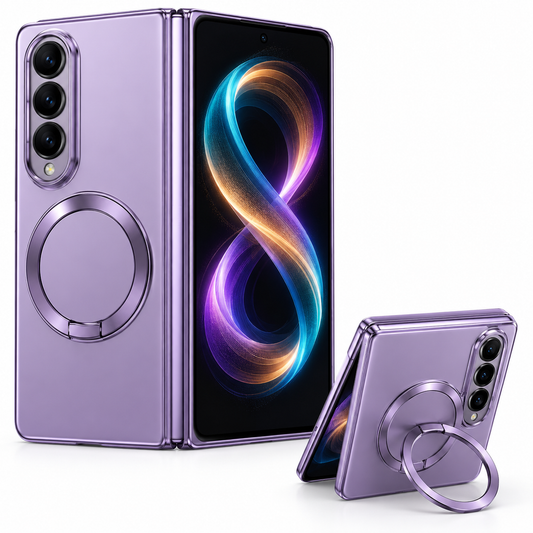 Ring Loop MagSafe Case for Samsung Galaxy Z Fold 8 Ultra - Purple