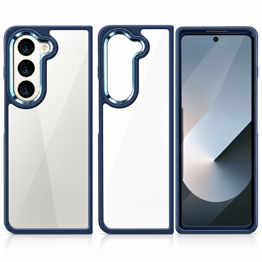 Matt Ultra-Hybrid Case for Samsung Galaxy Z Fold 7 - Midnight Blue