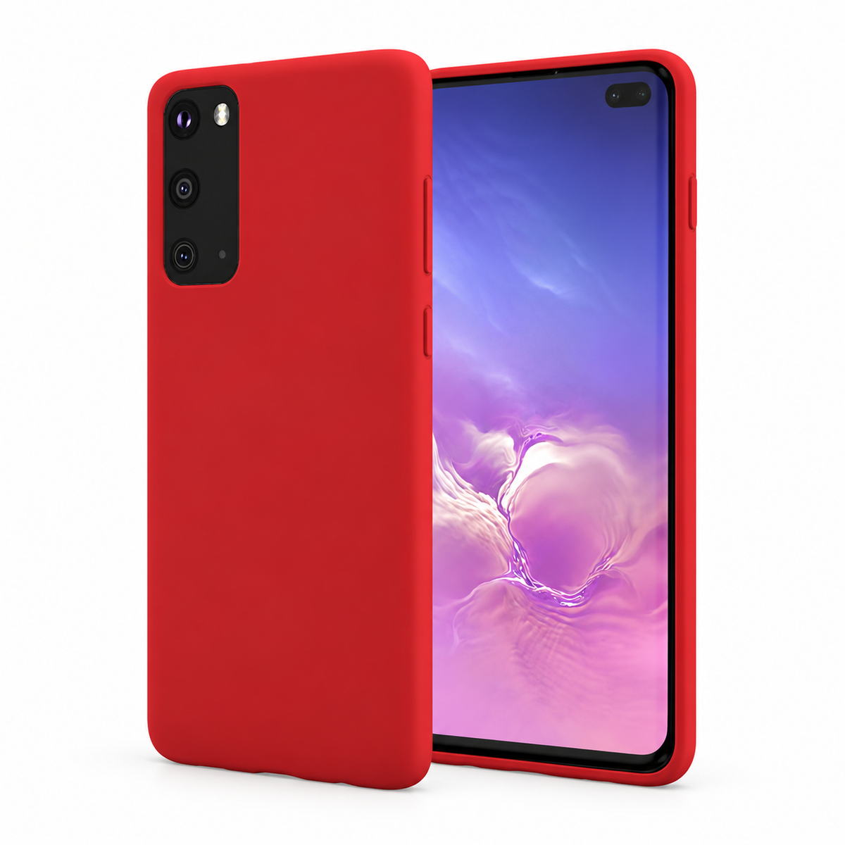 Soft Feeling Goospery Case for Samsung Galaxy S20 Plus - Red