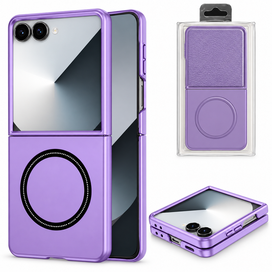 MagSafe Snap Matt Case Samsung Galaxy Z Flip 8 - Purple