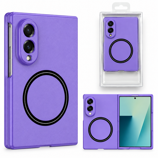 MagSafe Snap Matt Case Samsung Galaxy Z Fold 8 - Purple