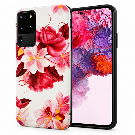 Design Case for Samsung Galaxy S20 Plus - Pink Floral