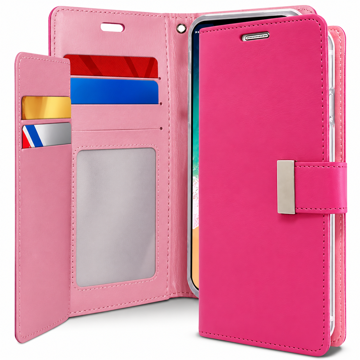 Rich Diary Mercury Case for Samsung Galaxy S20 Plus - Hot Pink