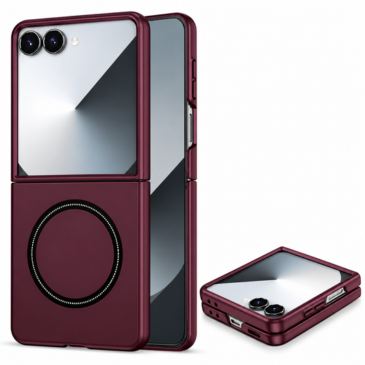 MagSafe Snap Matt Case Samsung Galaxy Z Flip 8 - Wine