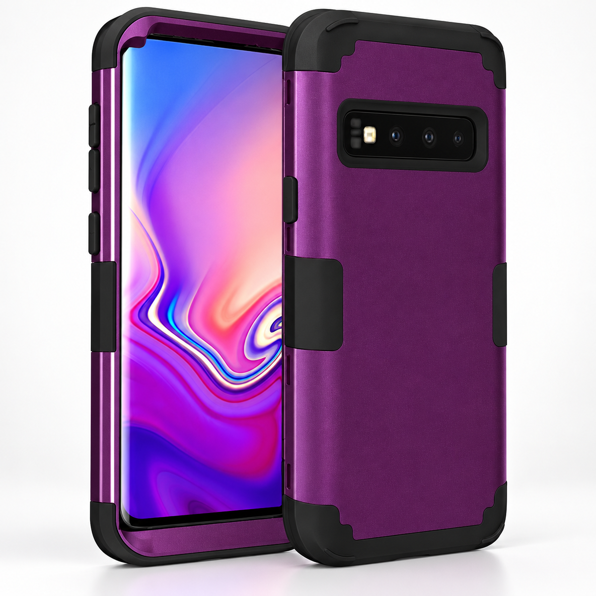 Tough Hybrid for Samsung Galaxy S10 Plus - Purple