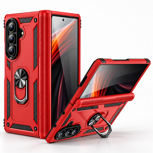 Anti-Drop Hybrid Case for Samsung Galaxy Z Fold 8 Ultra - Red