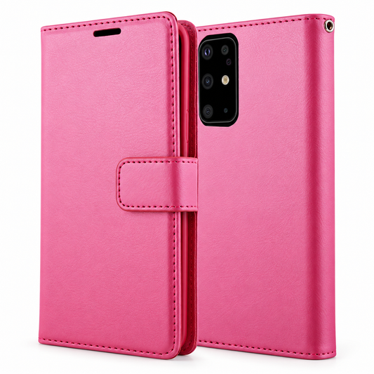 Photo ID Wallet Case for Samsung Galaxy S20 Plus - Hot Pink
