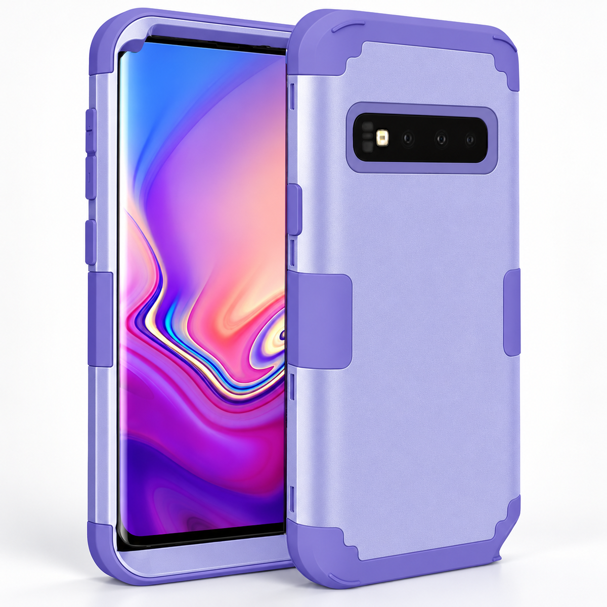 Tough Hybrid for Samsung Galaxy S10 Plus - Light Purple