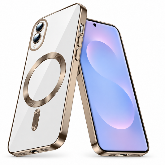 Electro Matt MagSafe Case for Samsung Galaxy S25 Edge - Desert Titanium