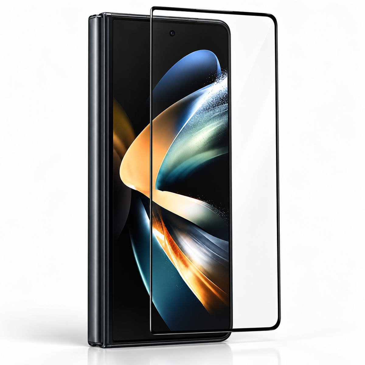 3D Tempered Glass for Samsung Galaxy Z Fold 5 - Black