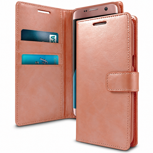 BlueMoon Diary (Goospery) for Samsung Galaxy S23 Plus - Rose Gold