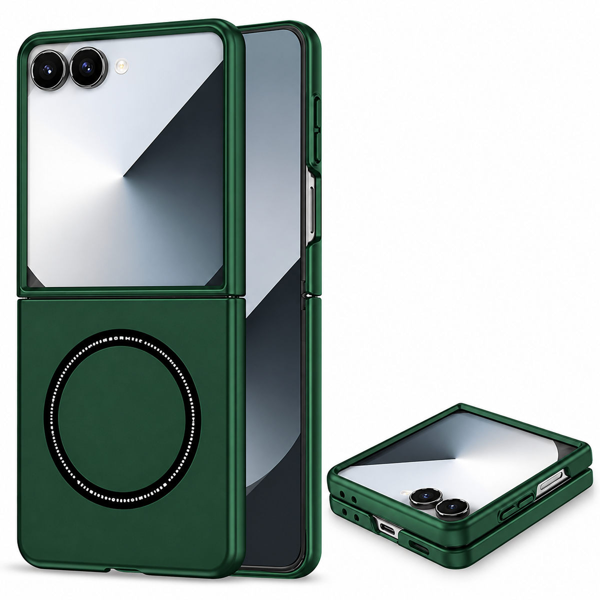MagSafe Snap Matt Case Samsung Galaxy Z Flip 8 - Green