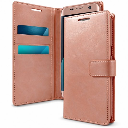 BlueMoon Diary (Goospery) Case for Samsung Galaxy S20 Plus - Rose Gold