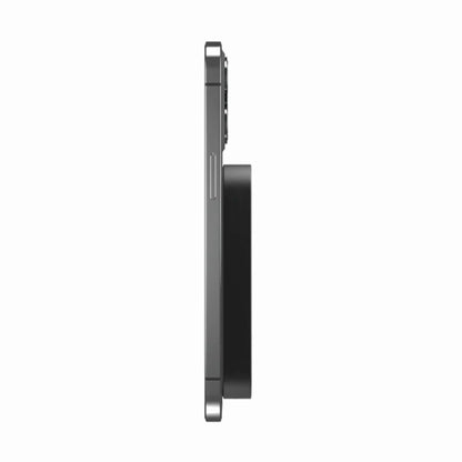 Momax Q.Mag X1 travel magnetic power bank with 10000mAh battery, MagSafe-compatible alignment, dual-device charging, safety protection, and lightweight everyday carry design.