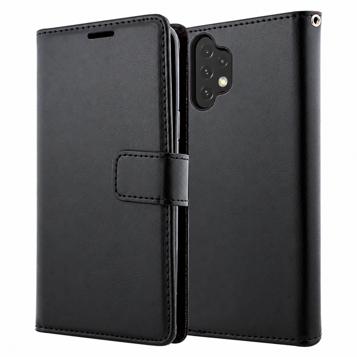 Photo ID Wallet for Samsung Galaxy A32 5G - Black
