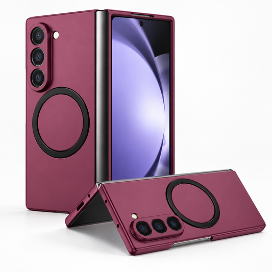 MagSafe Snap Matt Case Samsung Galaxy Z Fold 8 Ultra - Wine