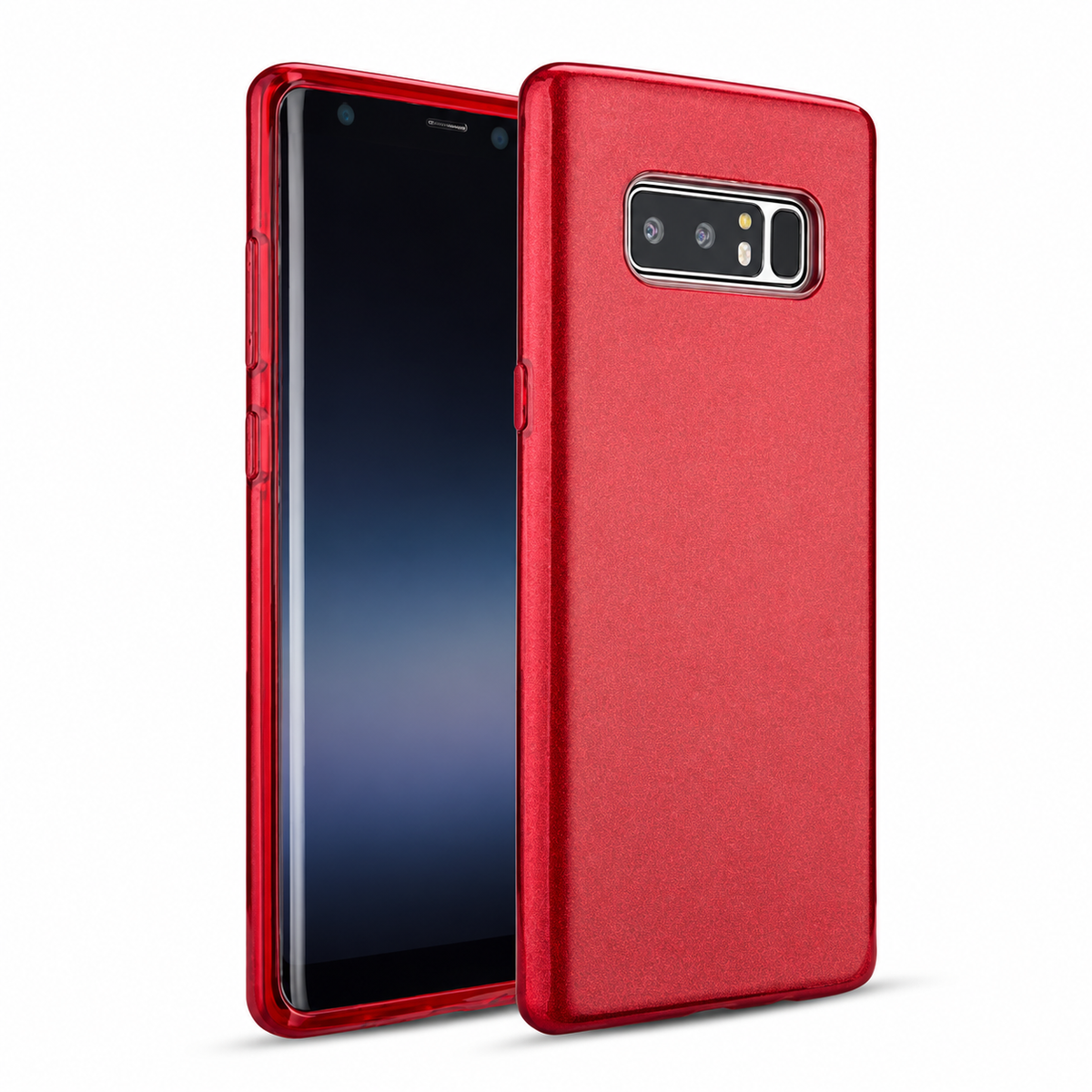 3-in-1 Glitter for Samsung Galaxy S10 - Red