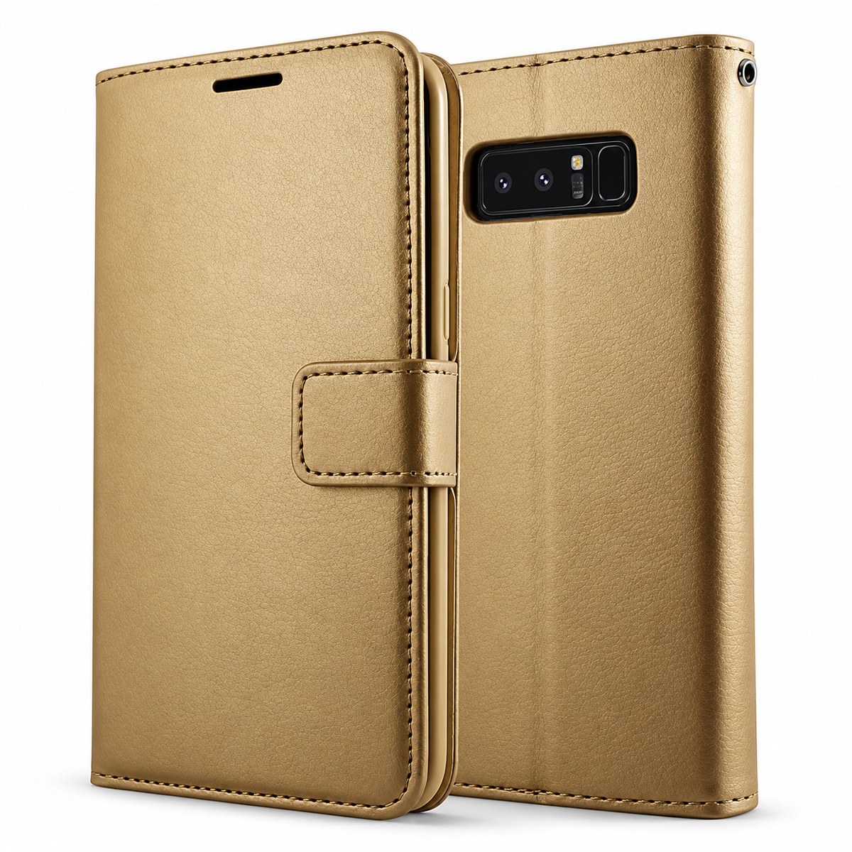Photo ID Wallet for Samsung Galaxy S10 - Gold