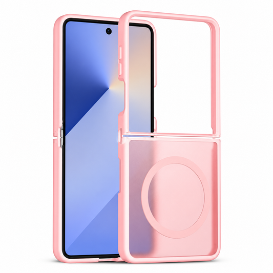 MagSafe Link Shield Case Samsung Galaxy Z Flip 8 - Rose Gold