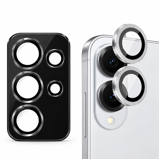 Camera Ring Protector for Samsung Galaxy S25 Edge - Silver